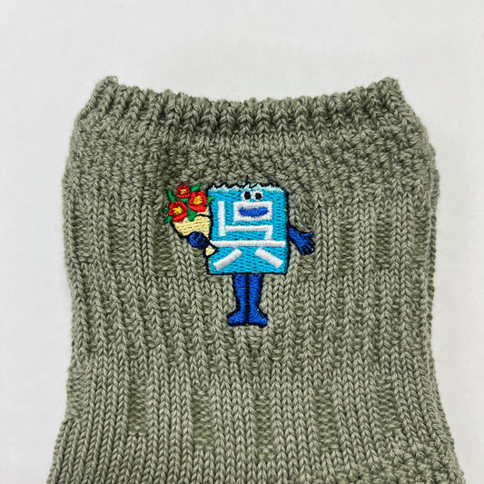 呉氏ソックス/花束を抱える呉氏(レディース)【広島本通り店限定】