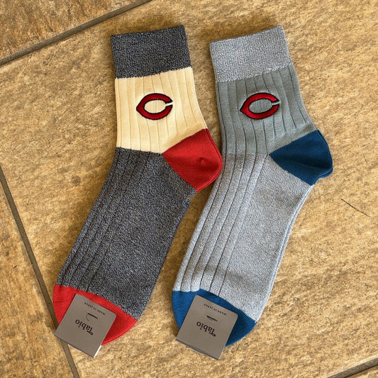 Cマーク刺繍2025/カープソックス【広島限定】25~27cm(メンズ)