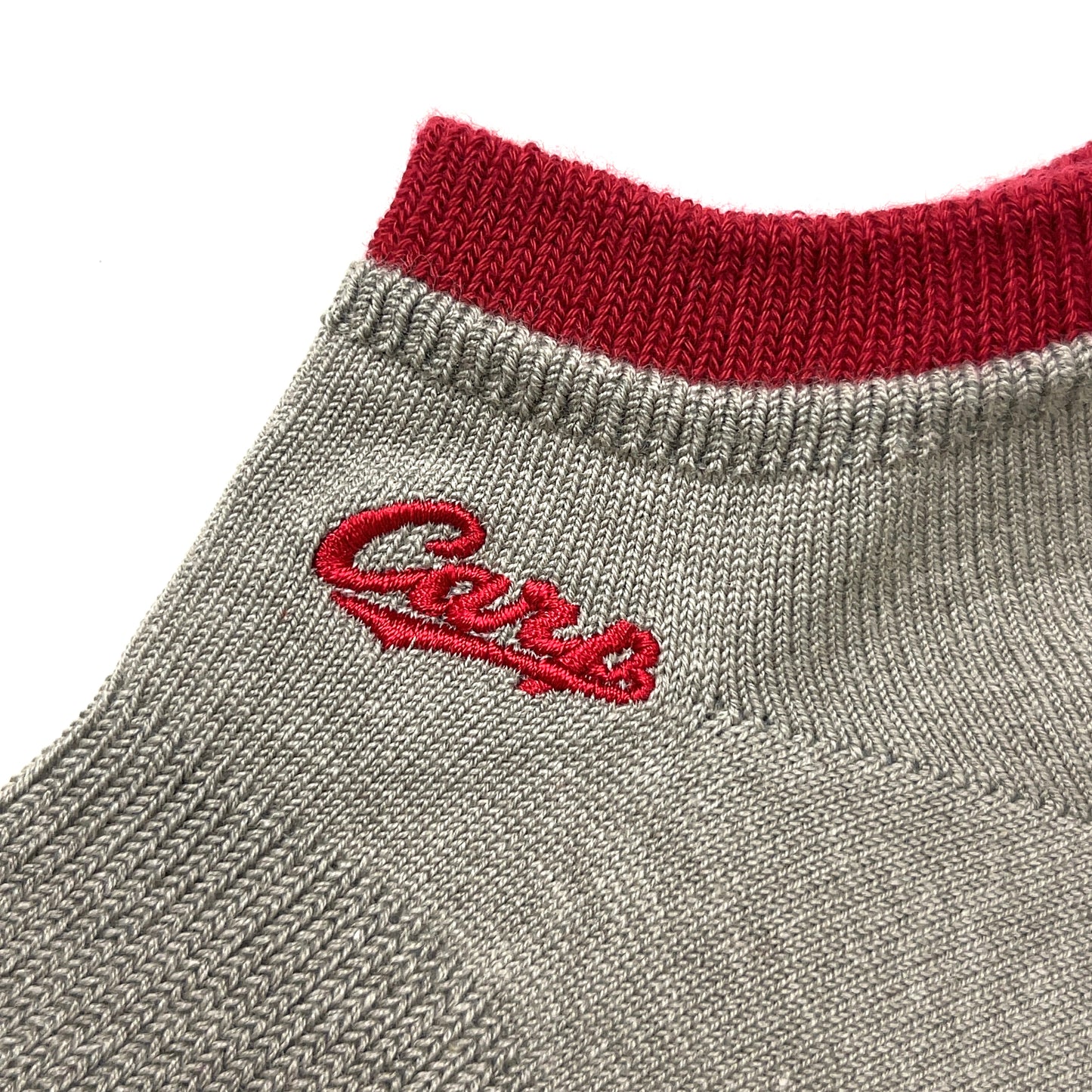 carp刺繍2025/スニーカーソックス【広島限定】22.5~24.5cm(レディース)