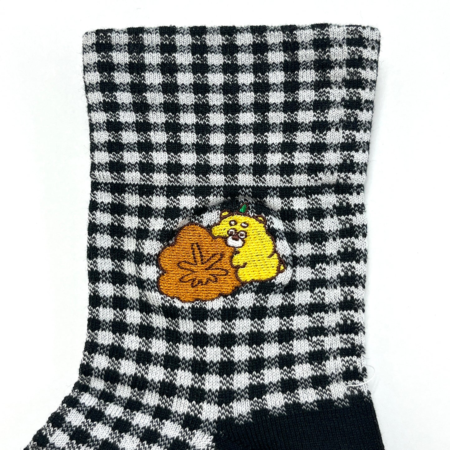 ひろくま・もみじ饅頭とひろくま刺繍ソックス(レディース)【数量限定】