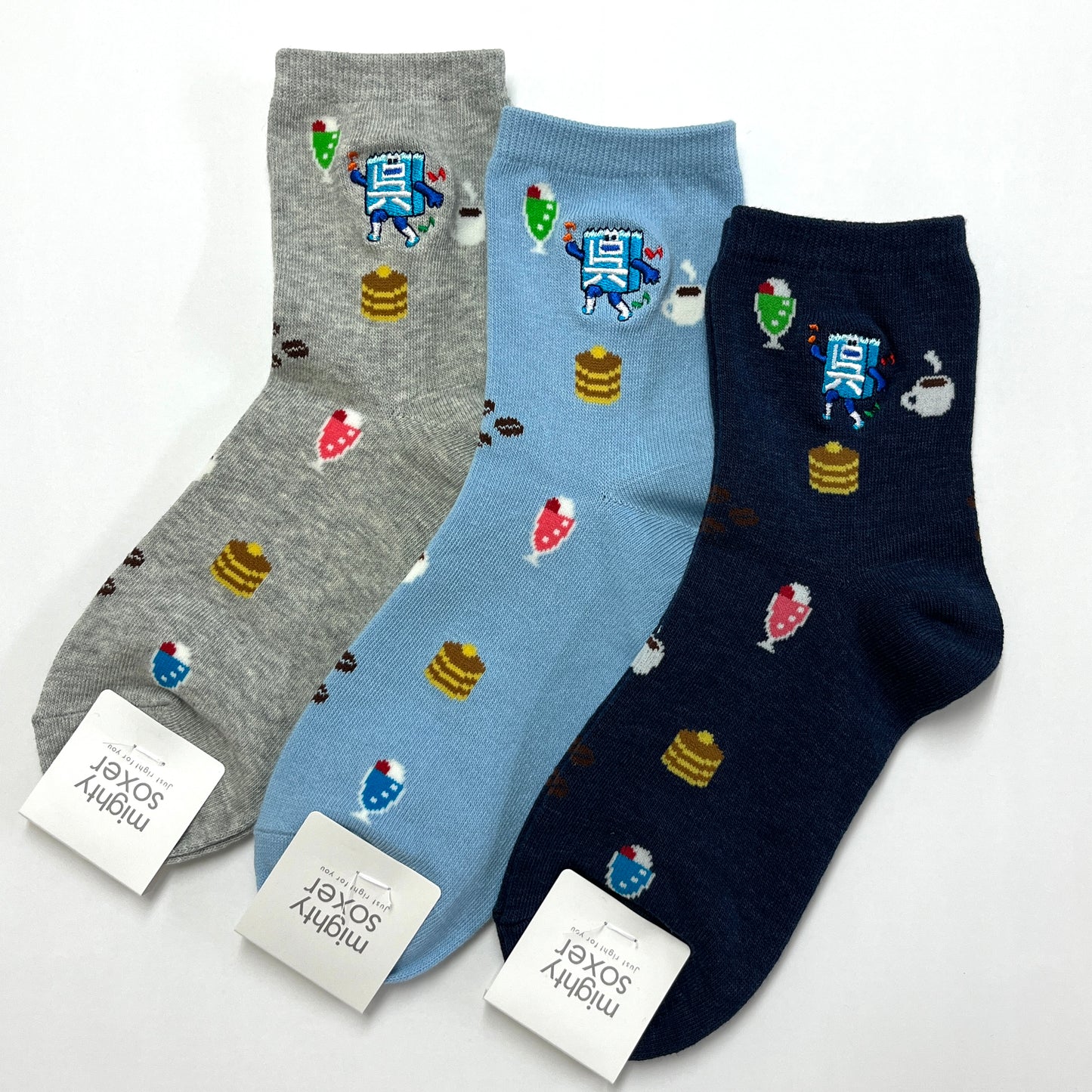 呉氏ソックス/スキップ呉氏・純喫茶柄(レディース)【広島本通り店限定】