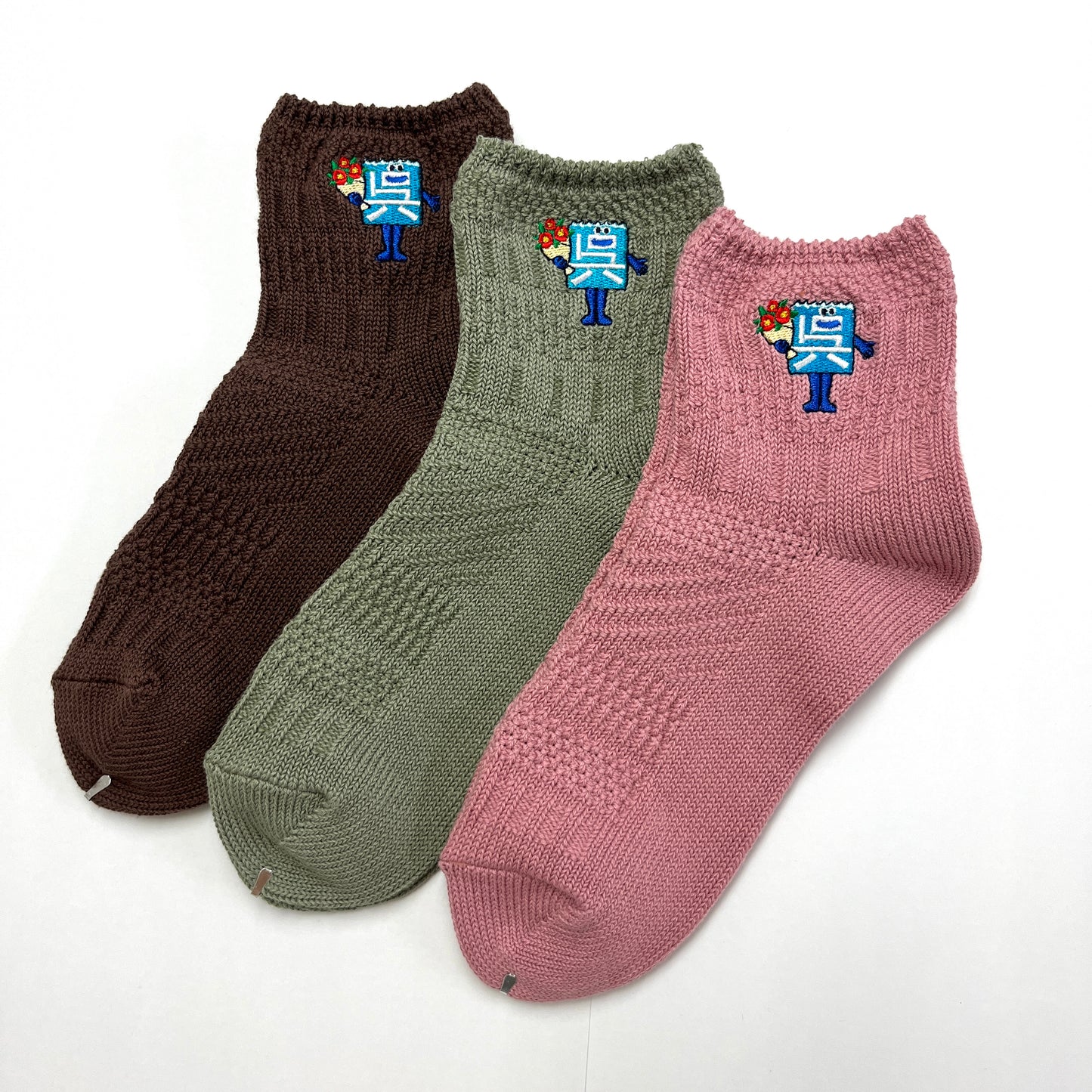 呉氏ソックス/花束を抱える呉氏(レディース)【広島本通り店限定】