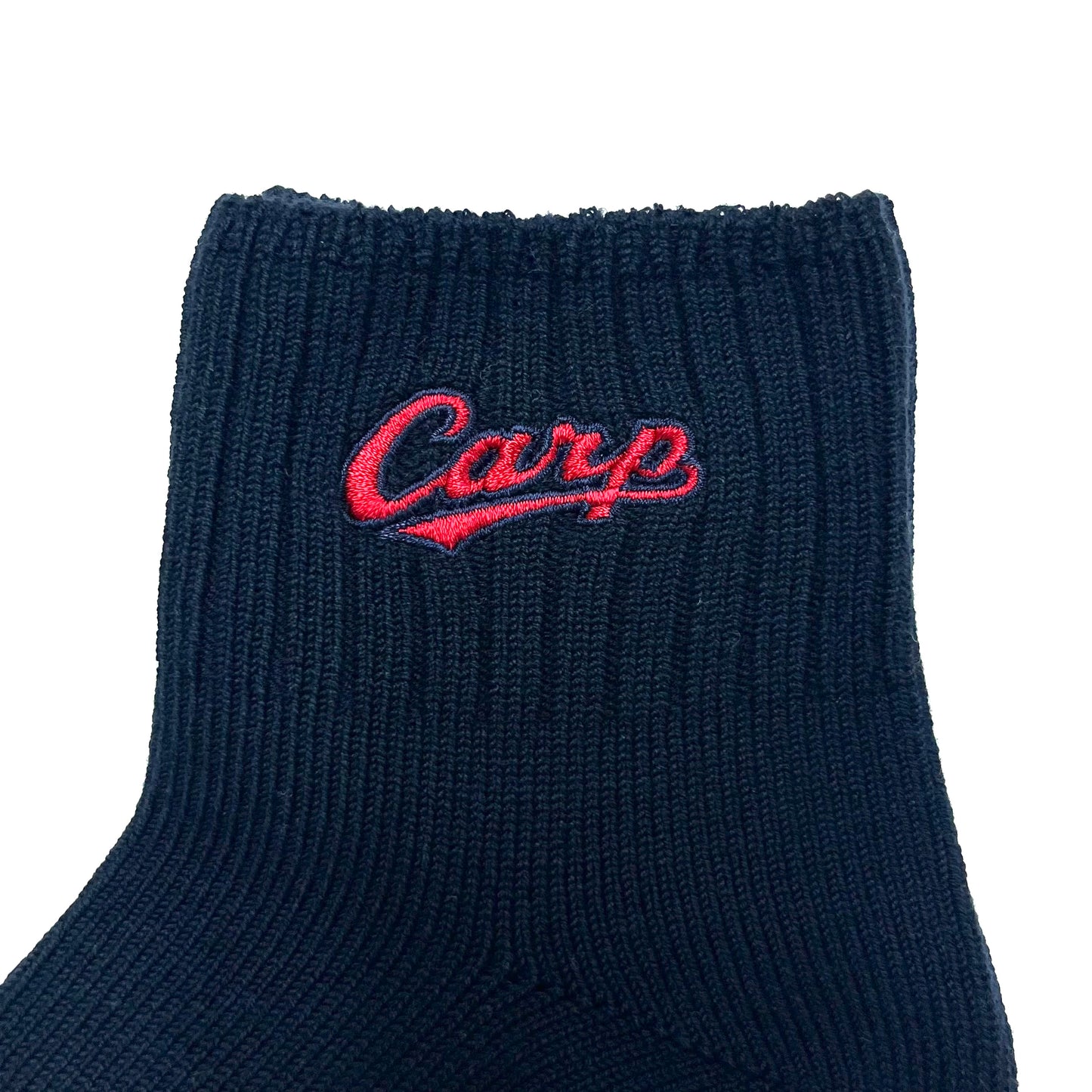 carp刺繍2026/カープソックス【広島限定】25~27cm(メンズ)