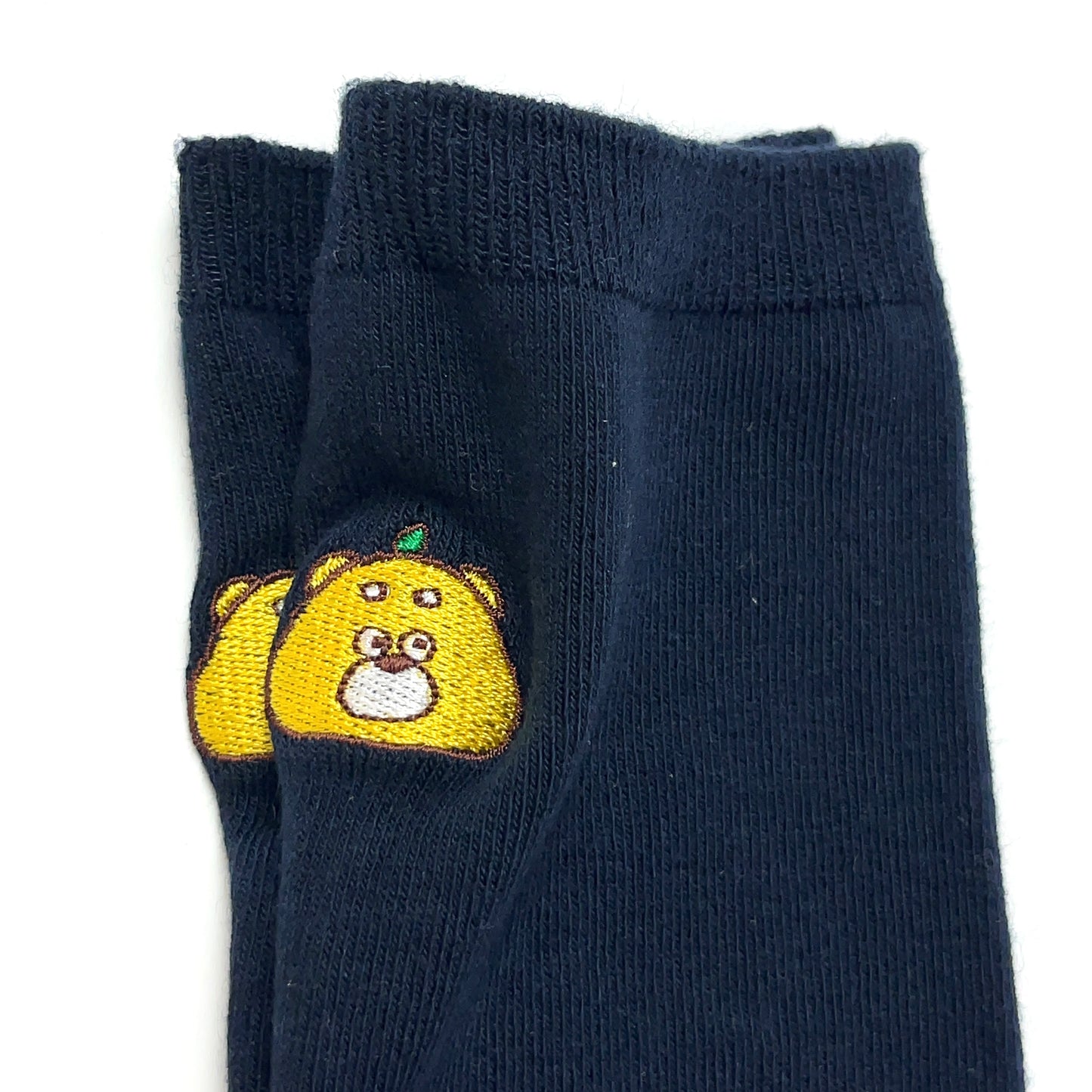ひろくま・お顔刺繍ソックス(レディース)【数量限定】
