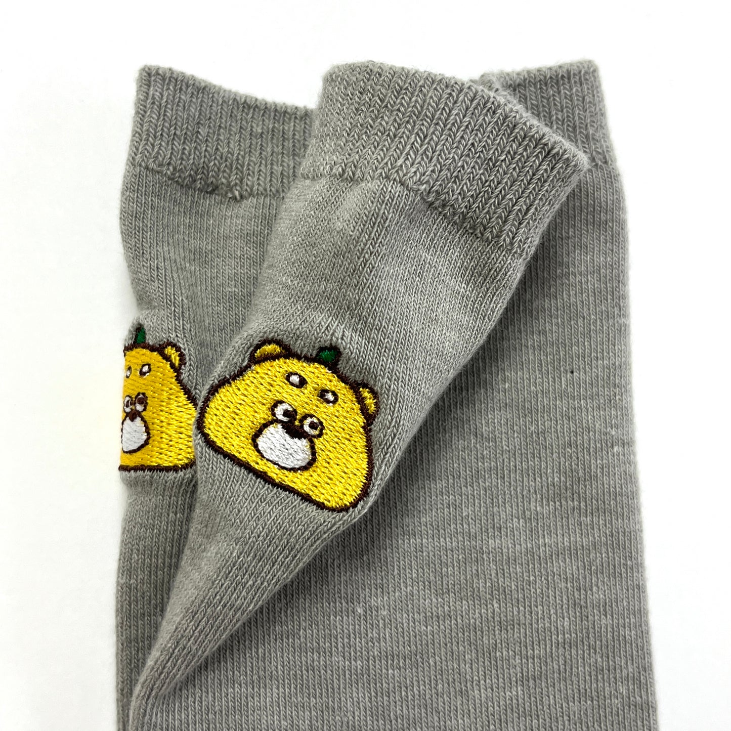 ひろくま・お顔刺繍ソックス(レディース)【数量限定】
