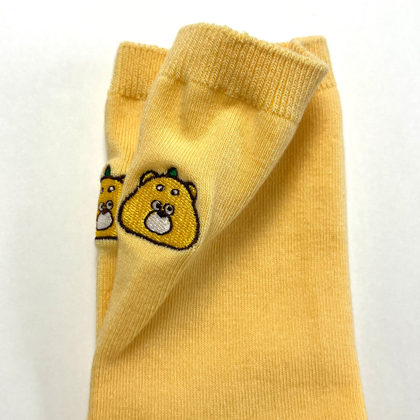 ひろくま・お顔刺繍ソックス(レディース)【数量限定】