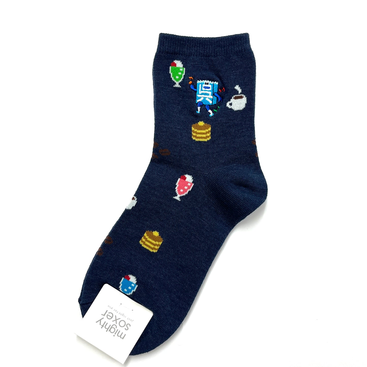呉氏ソックス/スキップ呉氏・純喫茶柄(レディース)【広島本通り店限定】