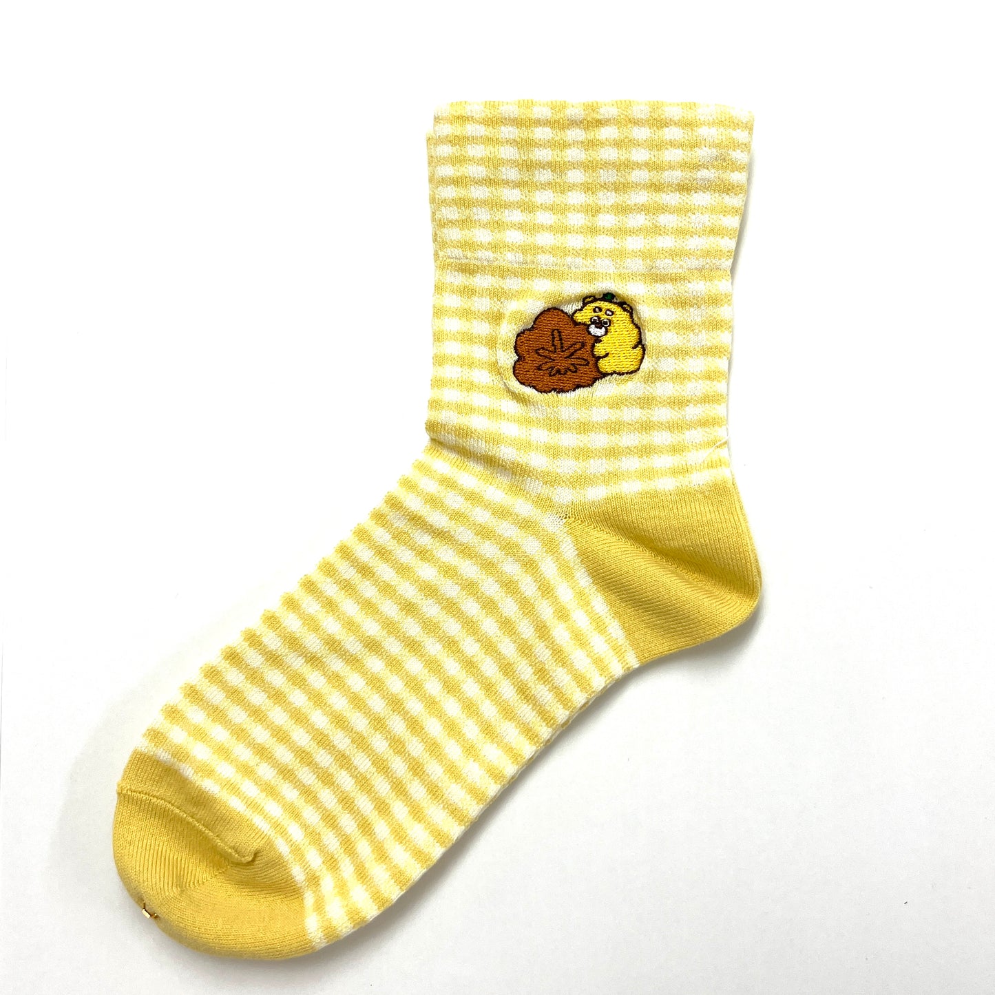ひろくま・もみじ饅頭とひろくま刺繍ソックス(レディース)【数量限定】