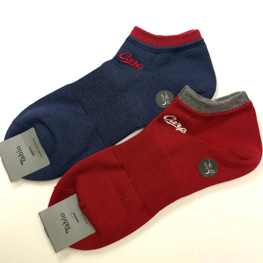 carp刺繍2025/スニーカーソックス【広島限定】Lサイズ27~29cm(メンズ)