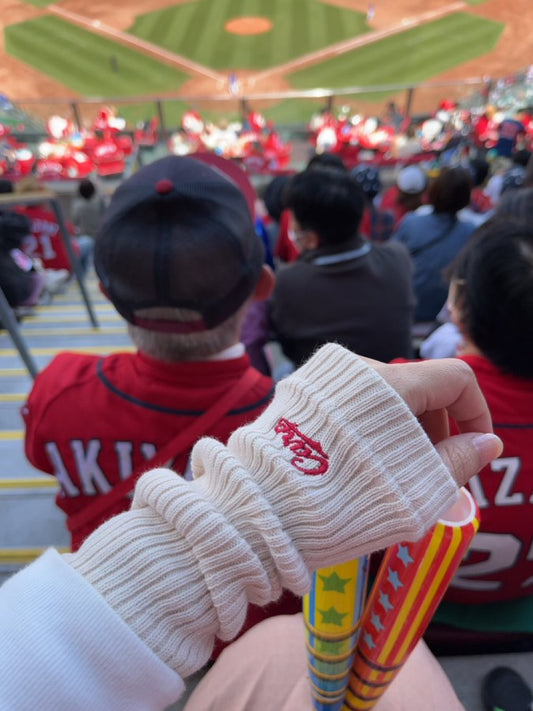 carpロゴ刺繍2025/アームカバー兼レッグウォーマー【広島限定】