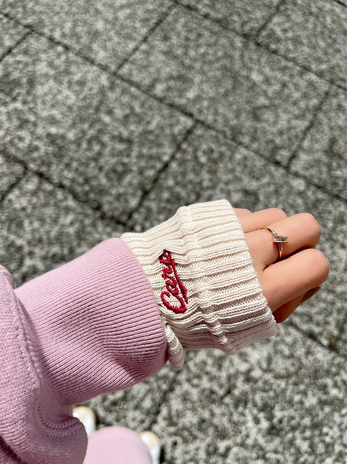 carpロゴ刺繍2025/アームカバー兼レッグウォーマー【広島限定】
