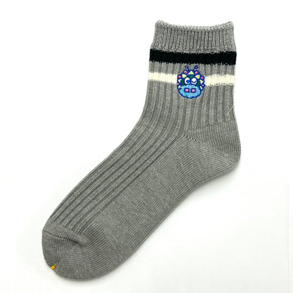 キャラクター刺繍2026／カープソックス【広島限定】22.5～24.5cm（レディース）