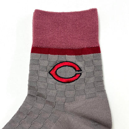 Cマーク刺繍2026／ブロックリンクスショート【広島限定】22.5~24.5cm（レディース）