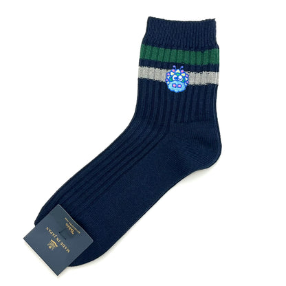 キャラクター刺繍2026／カープソックス【広島限定】25～27cm（メンズ）