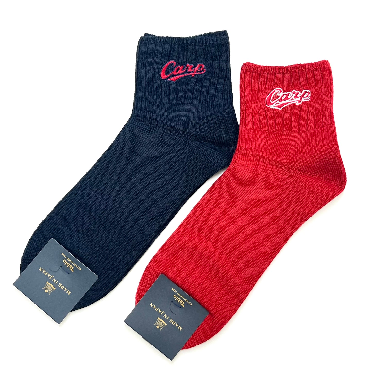 carp刺繍2026／カープソックス【広島限定】27~29cm（メンズ）Lサイズ