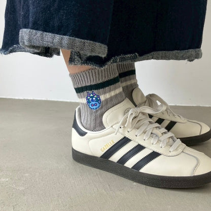 キャラクター刺繍2026／カープソックス【広島限定】22.5～24.5cm（レディース）