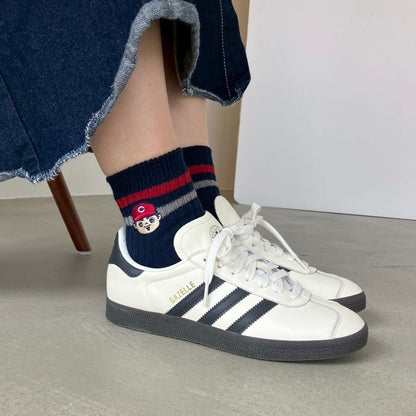 キャラクター刺繍2026／カープソックス【広島限定】22.5～24.5cm（レディース）