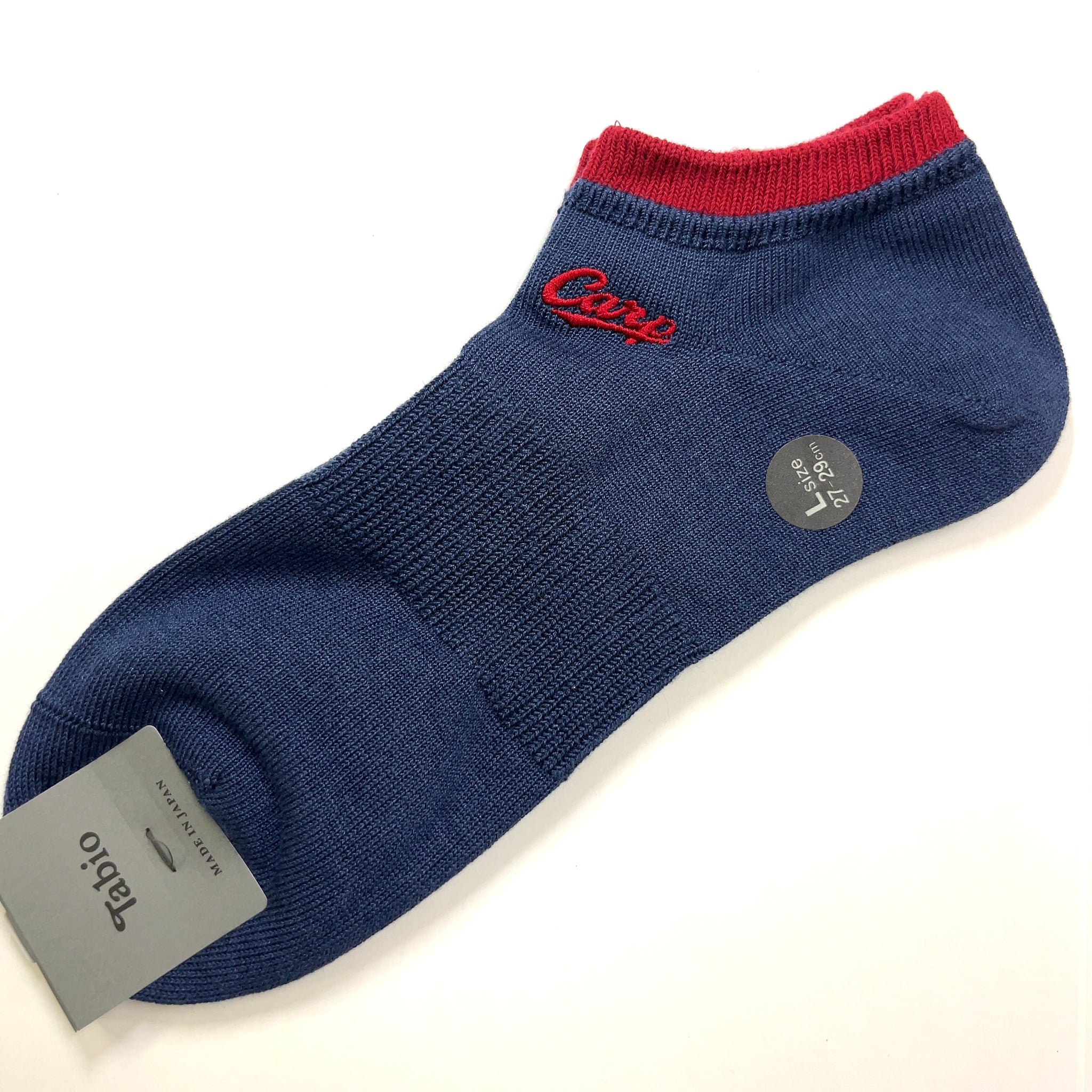 carp刺繍2025／スニーカーソックス【広島限定】Lサイズ27~29cm