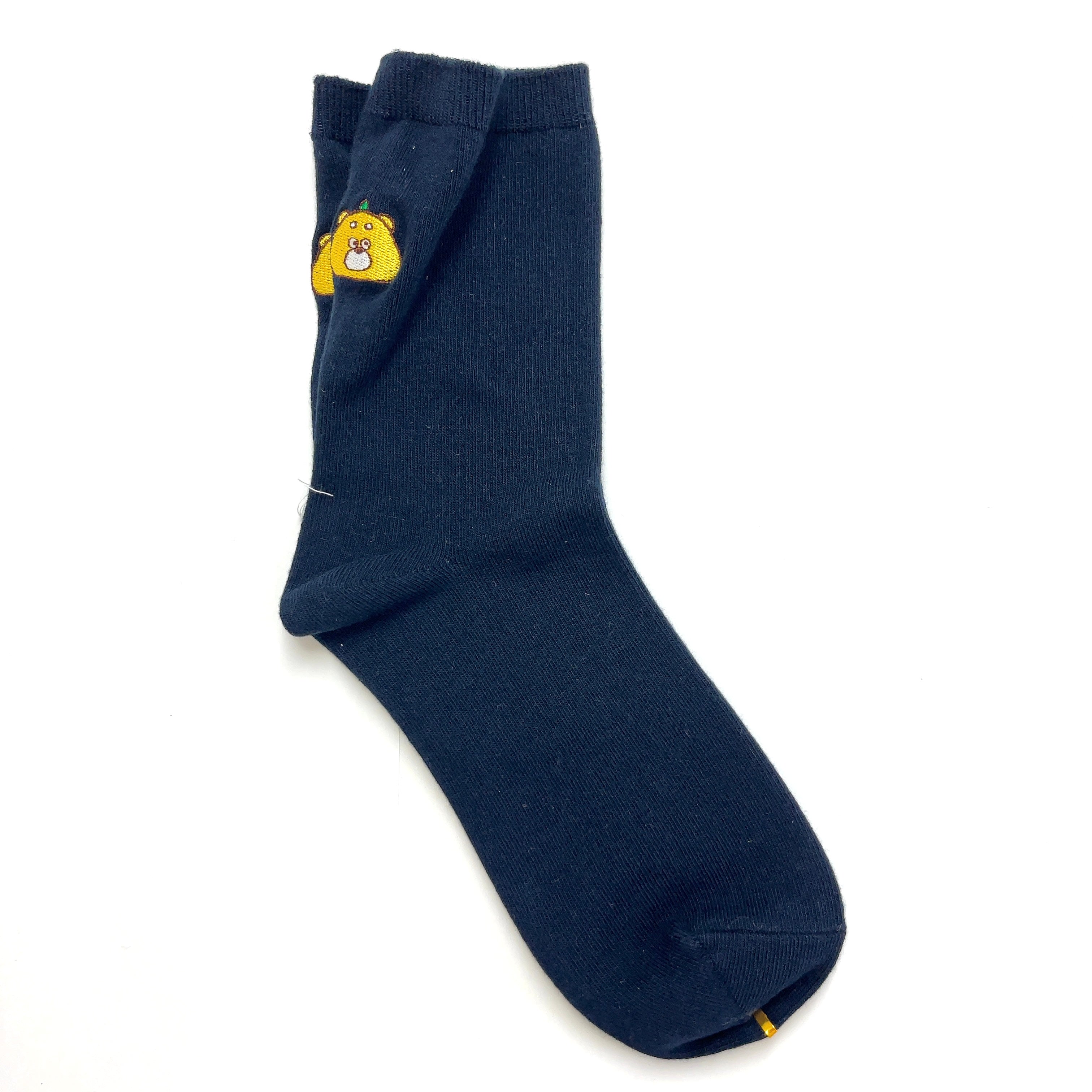 ひろくま・お顔刺繍ソックス（レディース）【数量限定】 – 靴下屋広島