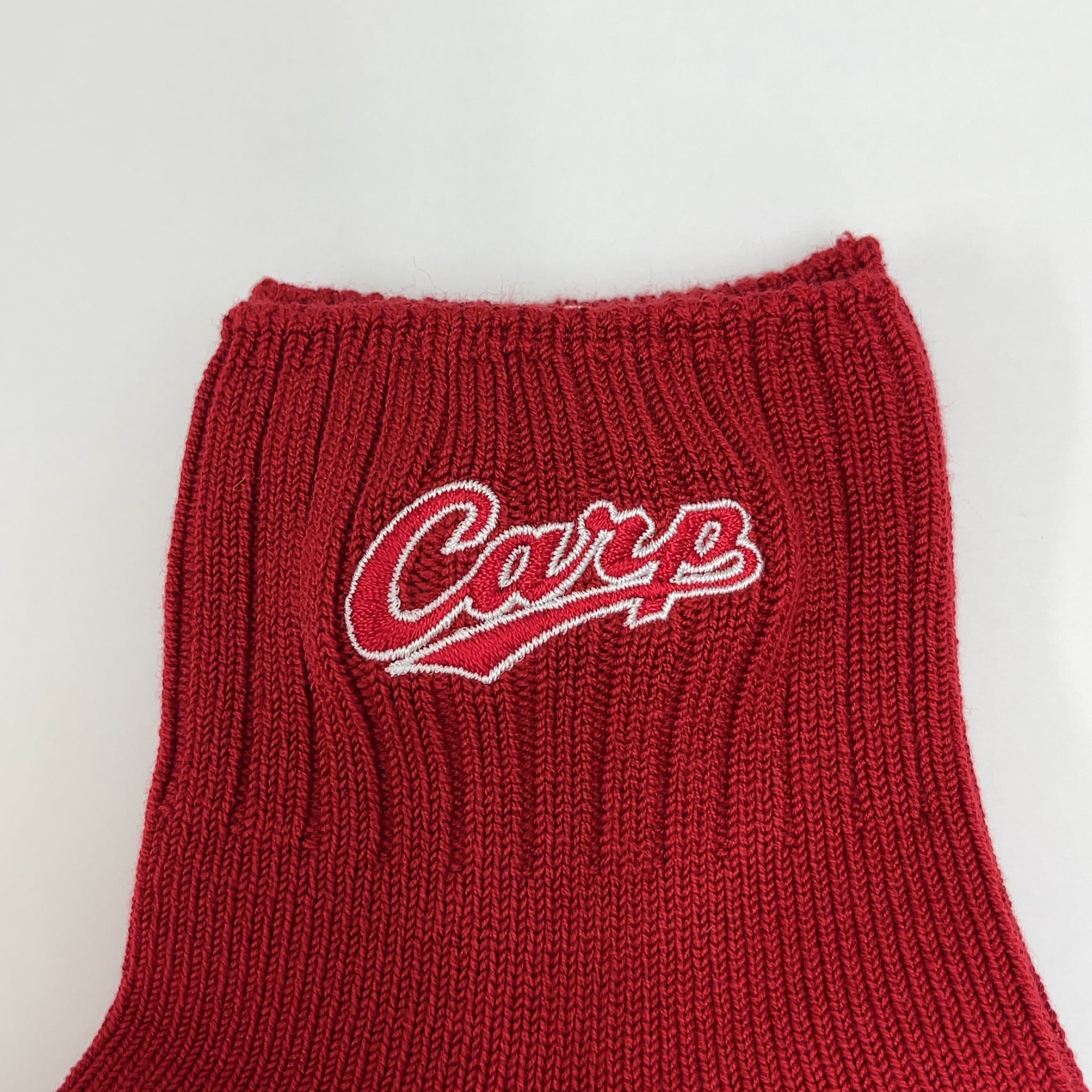 carp刺繍2023／カープソックス【広島限定】25~27cm（メンズ）